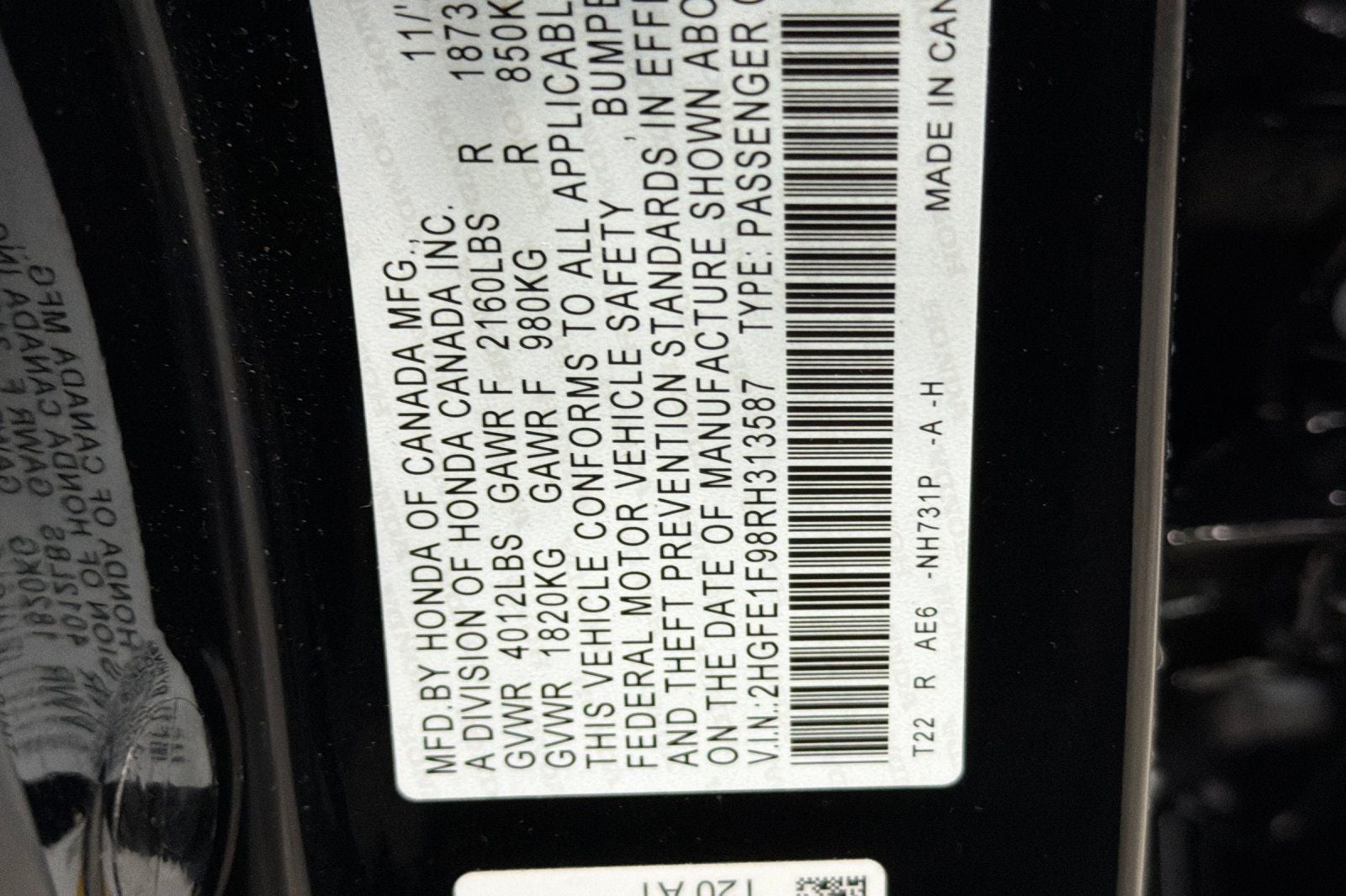 2024 Honda Civic Touring