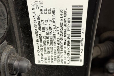 2015 Honda CR-V EX-L
