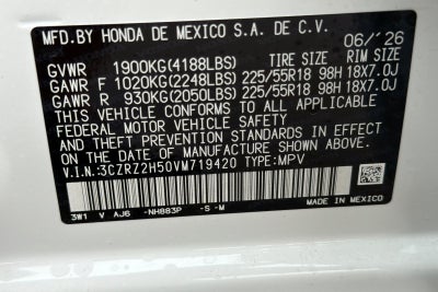 2027 Honda HR-V Sport