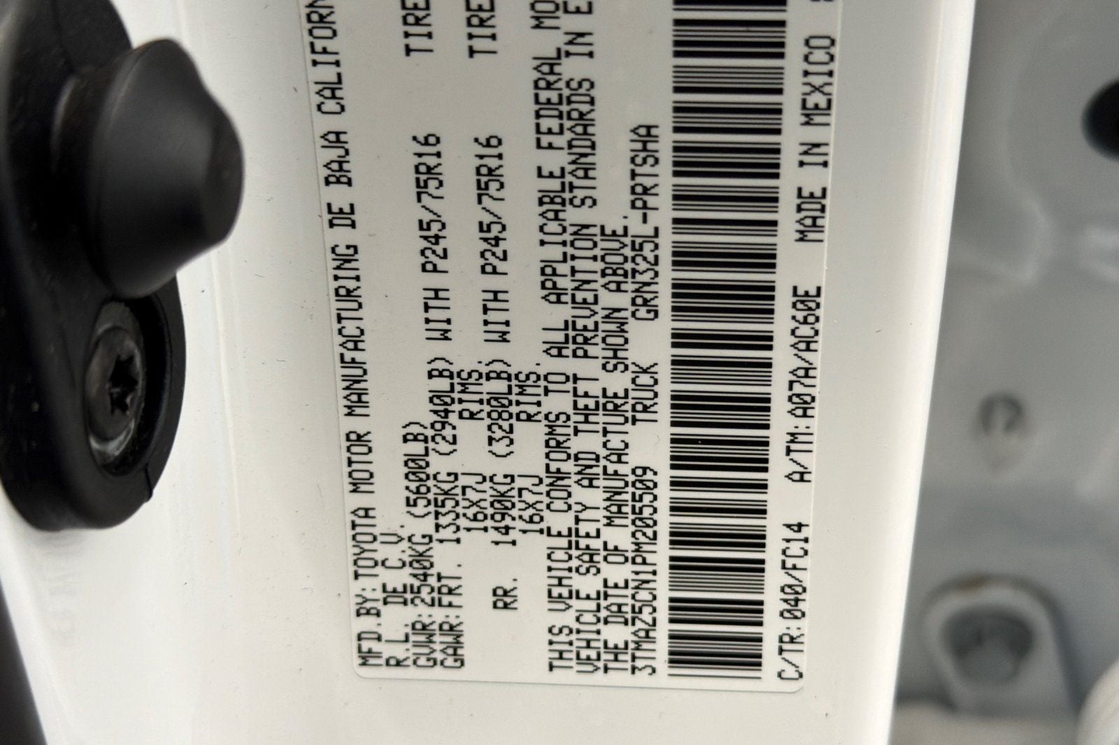 2023 Toyota Tacoma SR5 V6