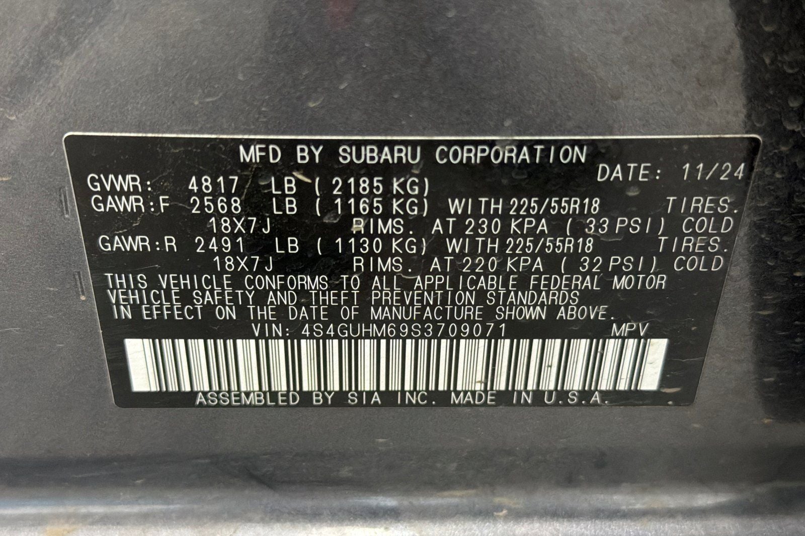 2025 Subaru Crosstrek Limited