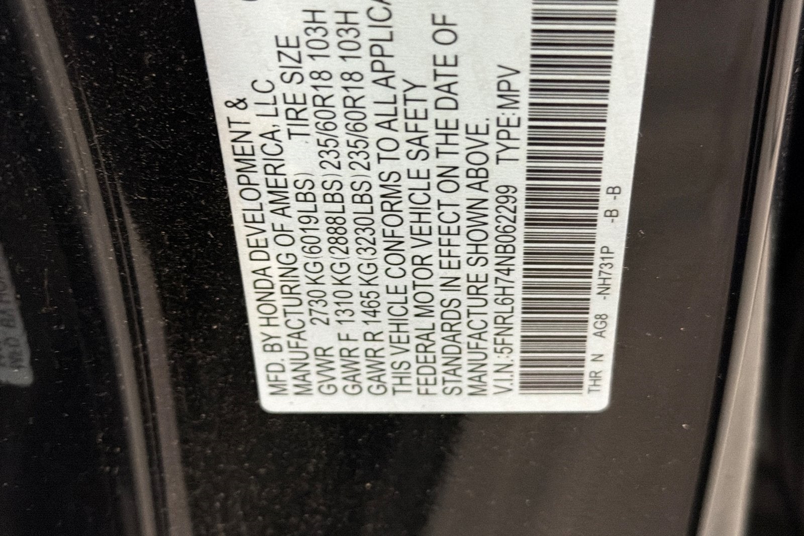 2022 Honda Odyssey EX-L