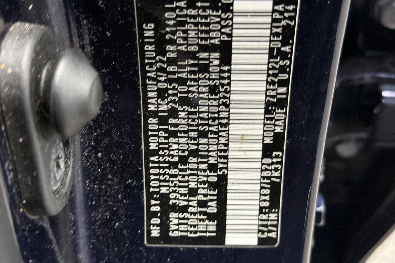 2022 Toyota Corolla LE