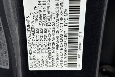 2026 Honda CR-V Hybrid Sport Touring
