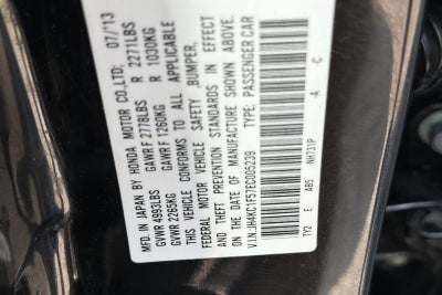 2014 Acura RLX Base Technology Package