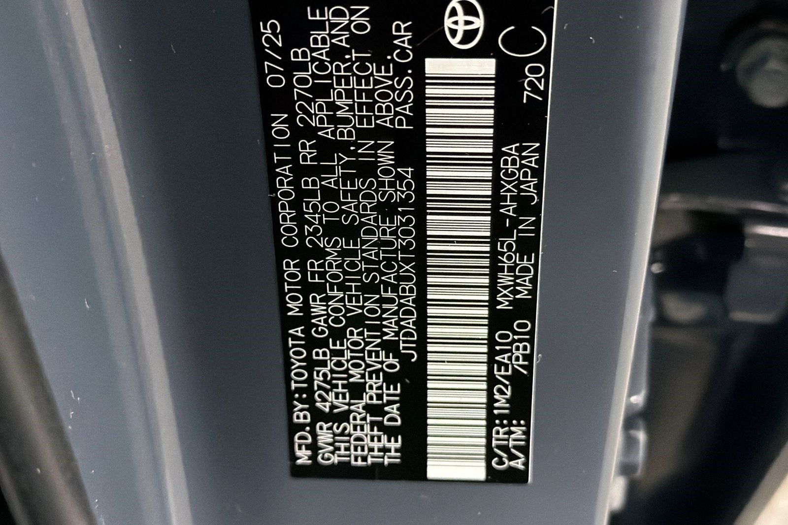 2026 Toyota Prius XLE