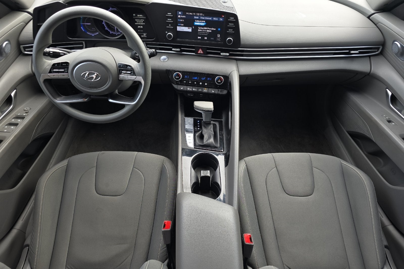 2023 Hyundai Elantra Hybrid Blue