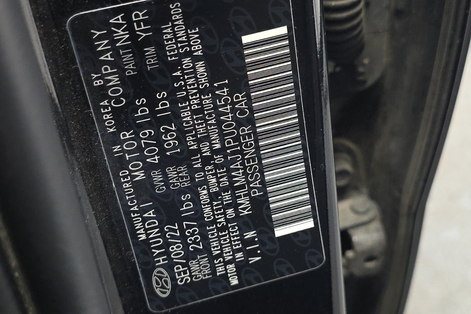 2023 Hyundai Elantra Hybrid Blue