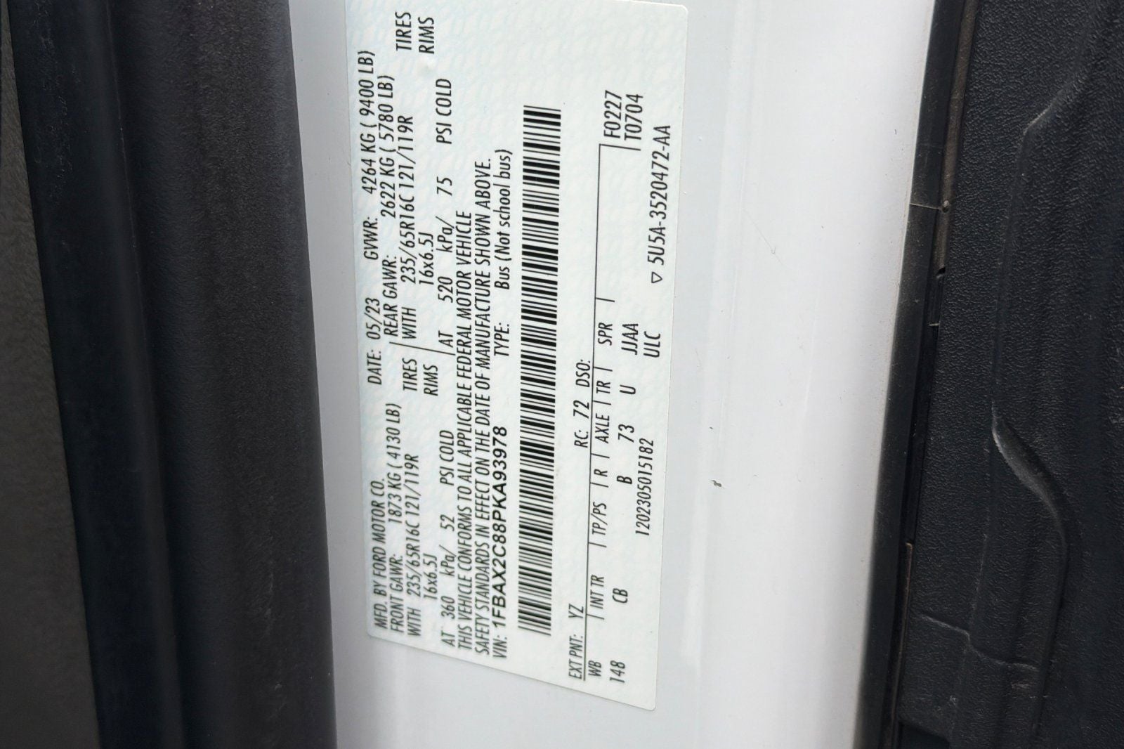 2023 Ford Transit-350 XLT