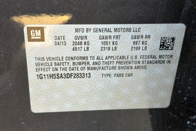 2013 Chevrolet Malibu LTZ 1LZ