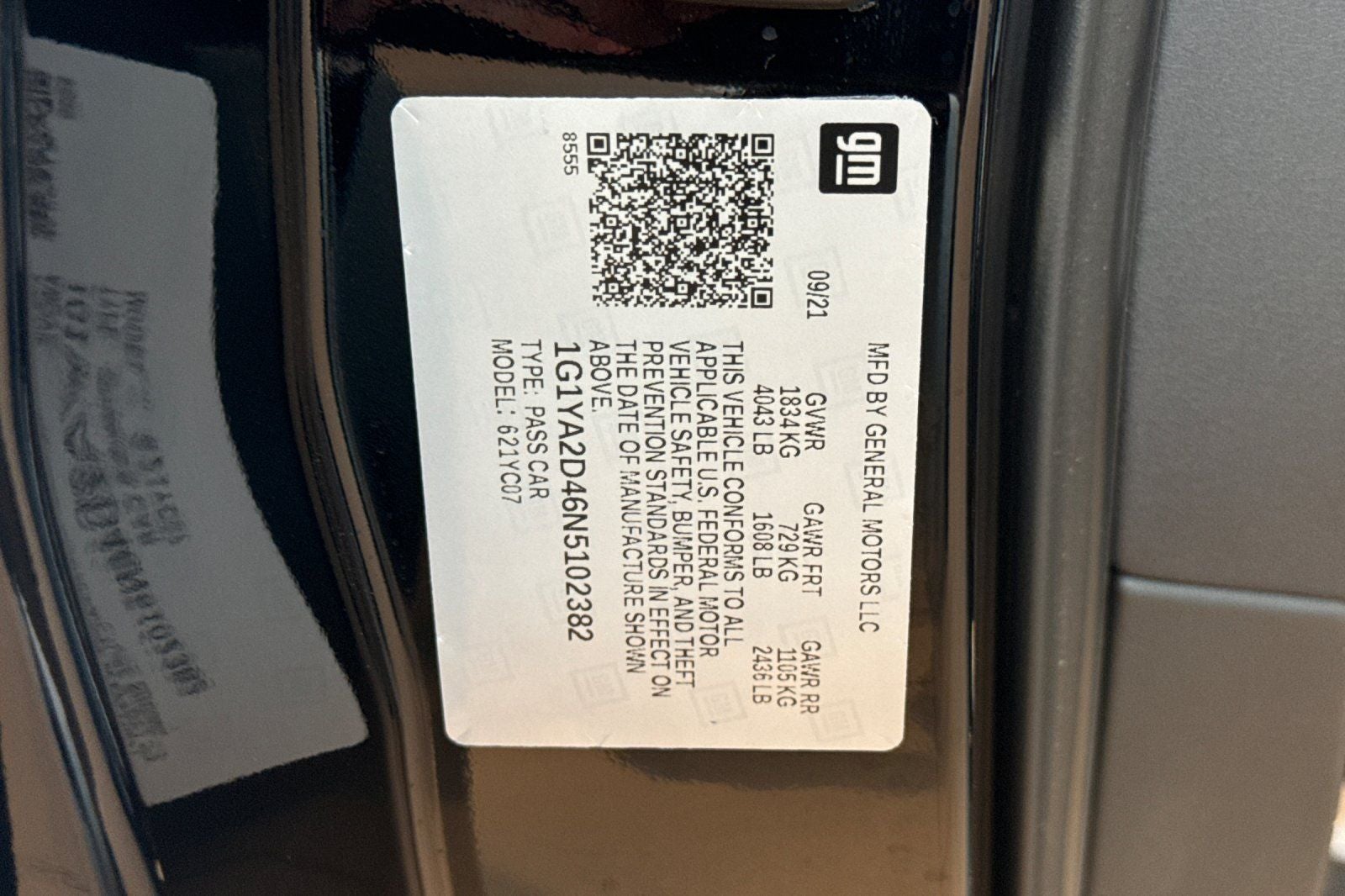 2022 Chevrolet Corvette Stingray 1LT