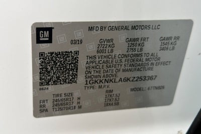 2019 GMC Acadia SLE-1
