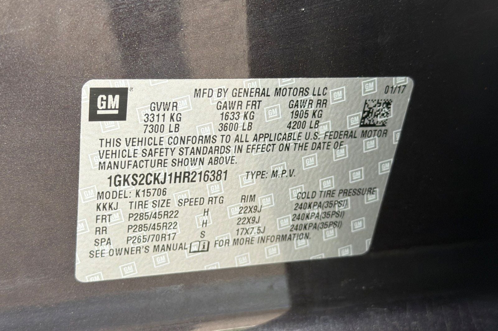 2017 GMC Yukon Denali