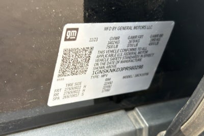 2023 Chevrolet Tahoe LT