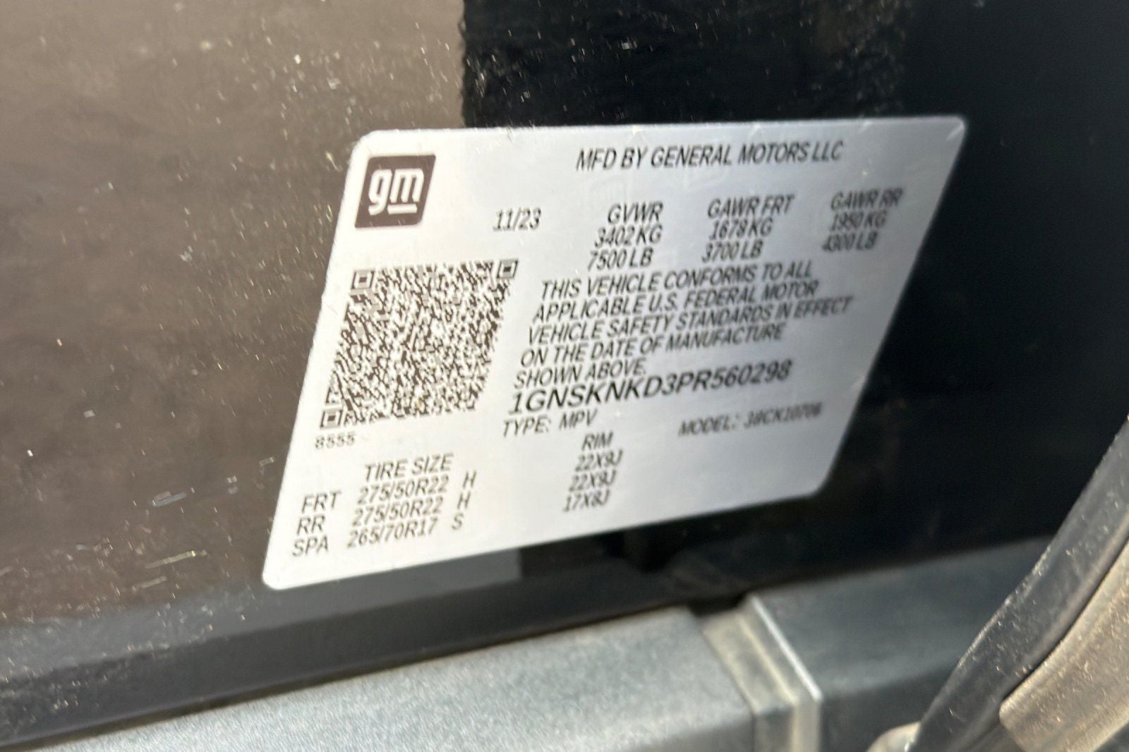 2023 Chevrolet Tahoe LT