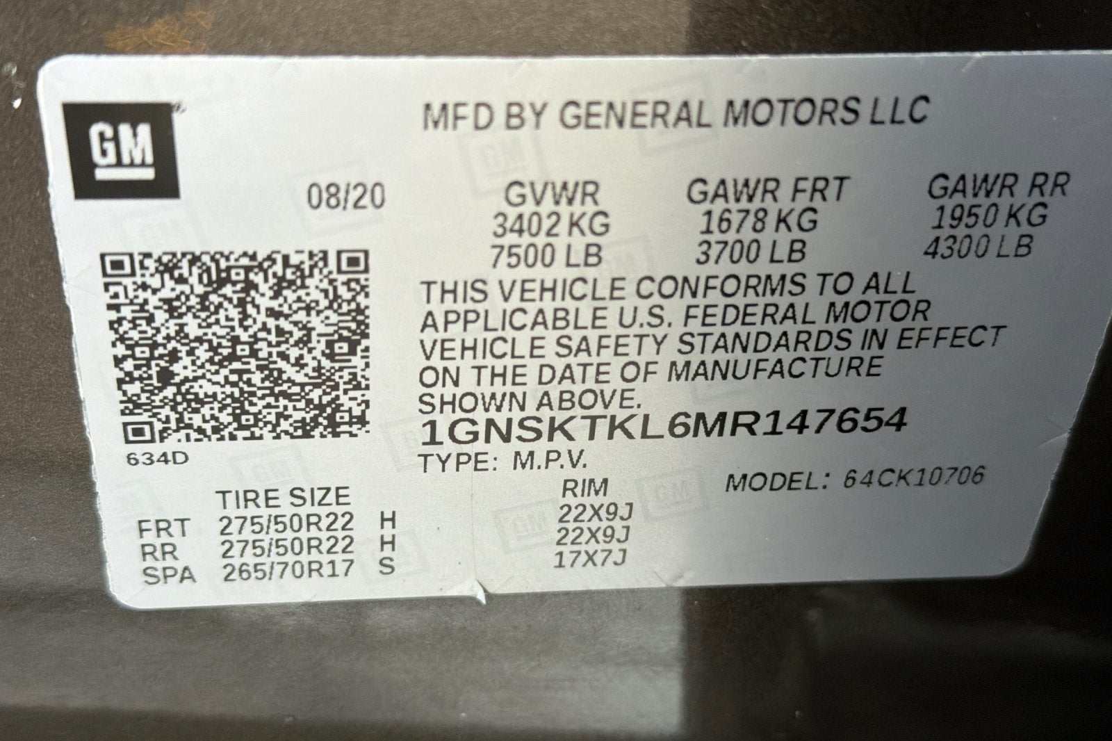 2021 Chevrolet Tahoe High Country