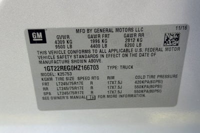 2017 GMC Sierra 2500HD Base