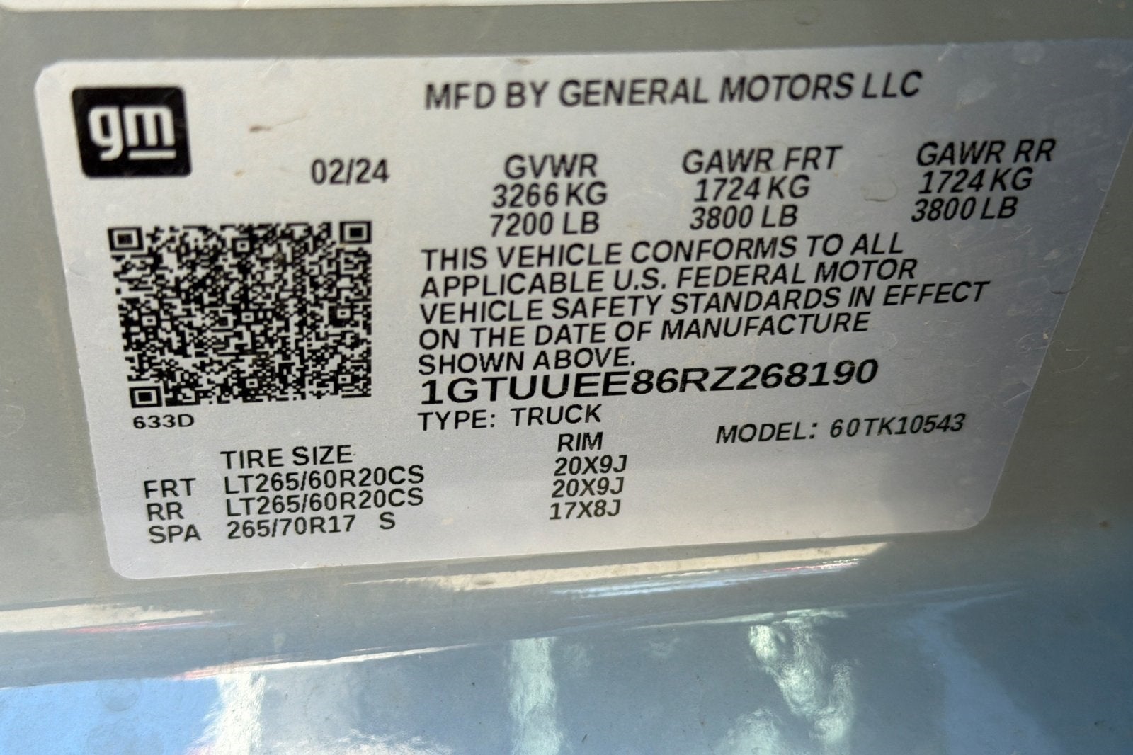 2024 GMC Sierra 1500 AT4