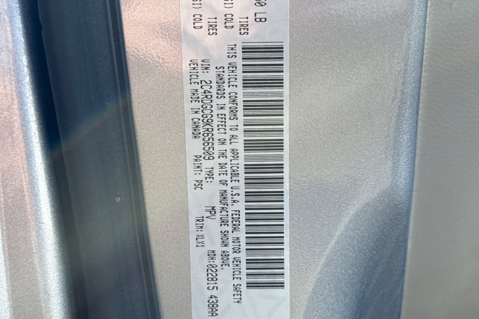 2019 Dodge Grand Caravan SXT