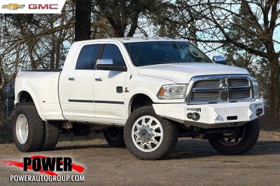 2016 RAM 3500 Laramie Longhorn LIFTED ON AMERICAN FORCES!