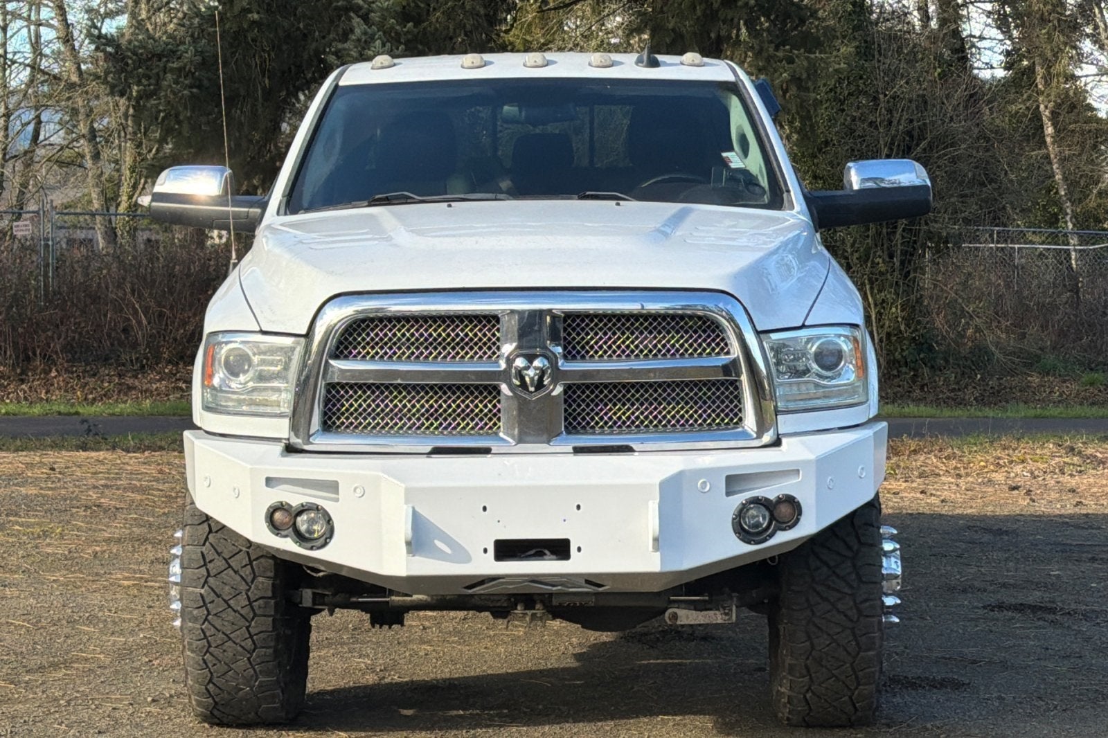 2016 RAM 3500 Laramie Longhorn LIFTED ON AMERICAN FORCES!