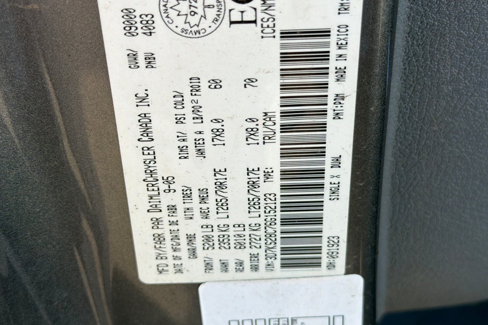 2006 Dodge Ram 2500 SLT