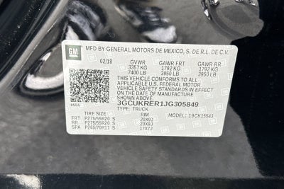 2018 Chevrolet Silverado 1500 LT LT1