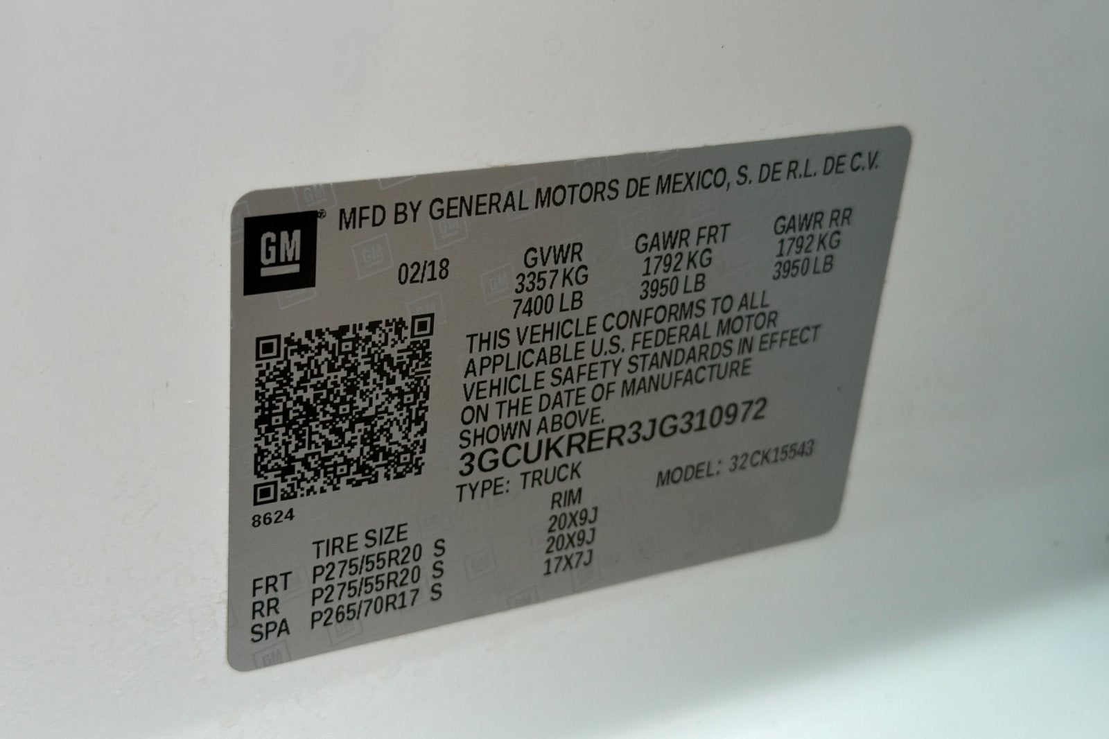 2018 Chevrolet Silverado 1500 LT LT1