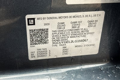 2020 Chevrolet Silverado 1500 LTZ