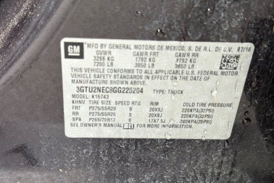 2016 GMC Sierra 1500 SLT