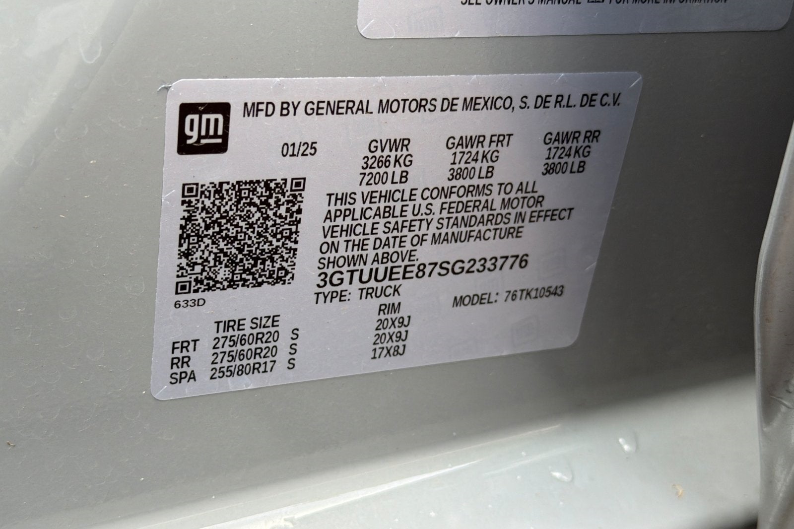 2025 GMC Sierra 1500 AT4