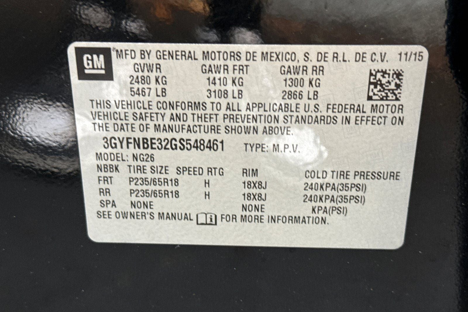 2016 Cadillac SRX Luxury