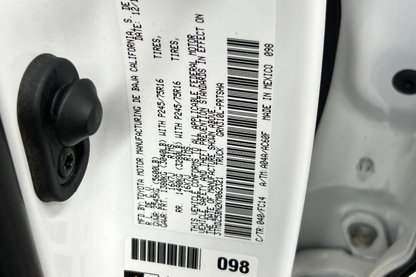 2019 Toyota Tacoma SR5 V6