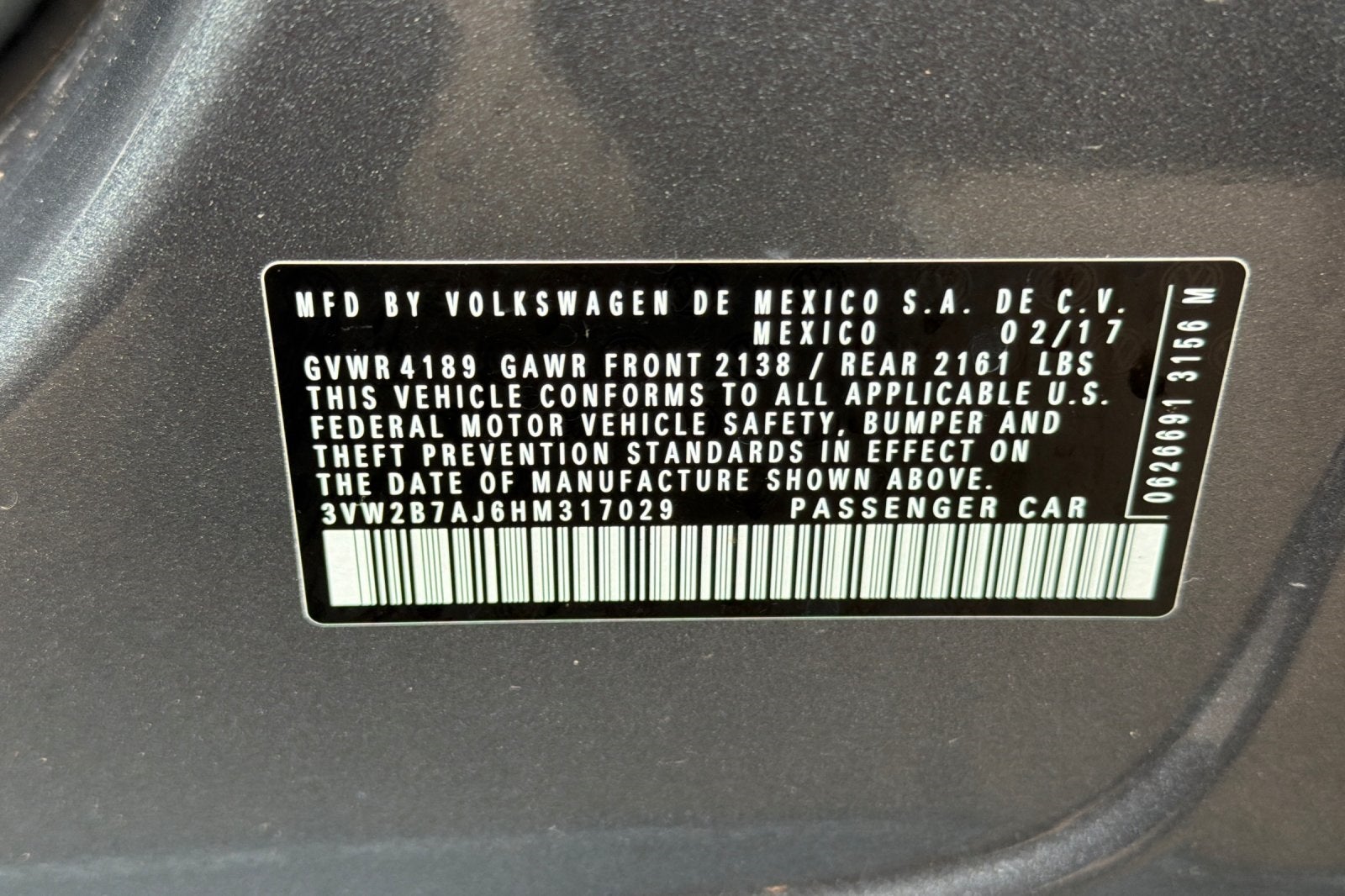 2017 Volkswagen Jetta 1.4T S