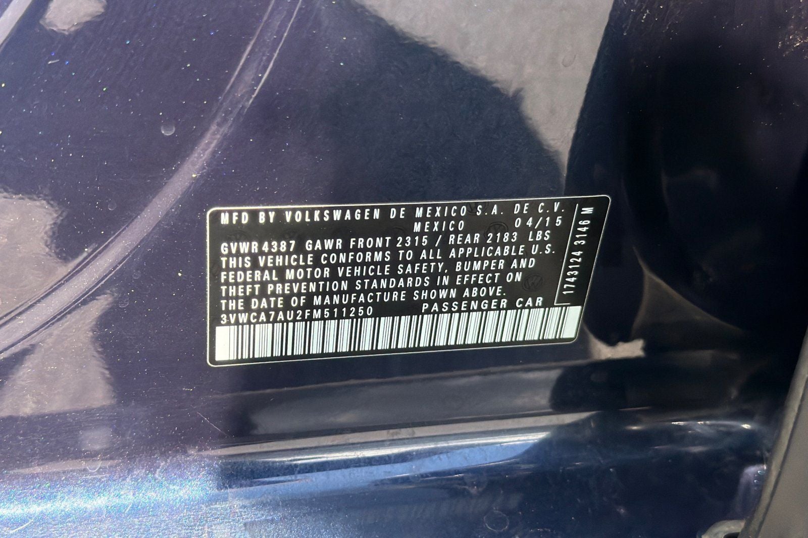 2015 Volkswagen Golf SportWagen SEL TDI