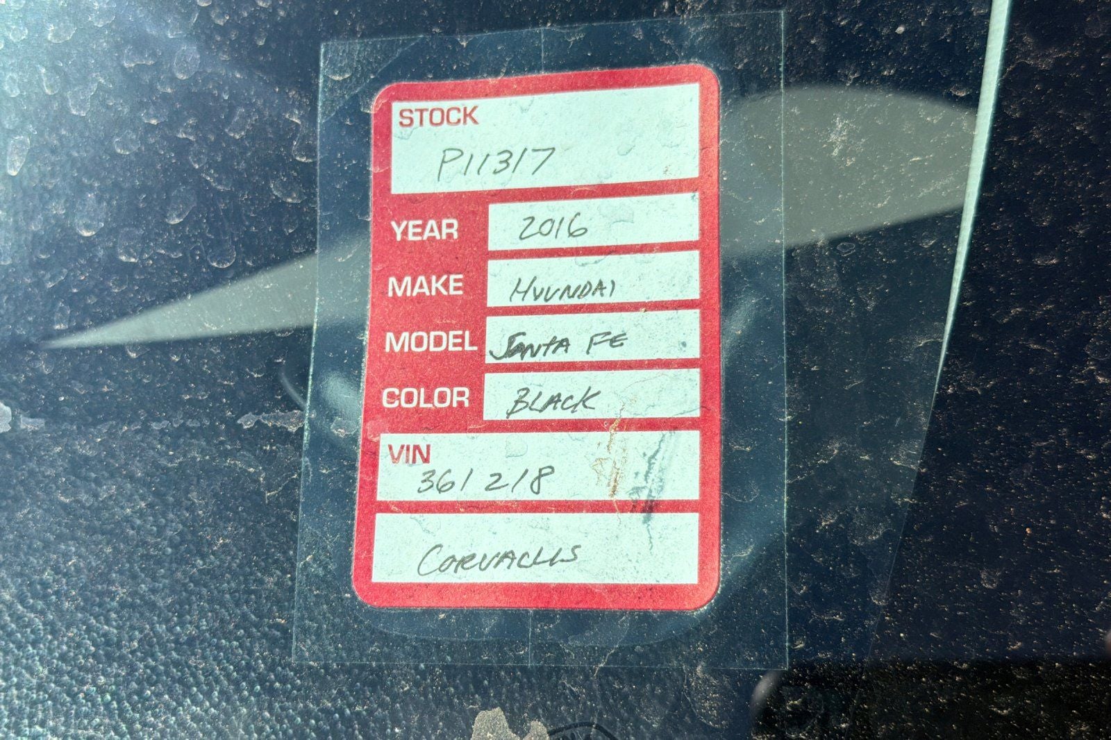 2016 Hyundai Santa Fe Sport 2.4 Base