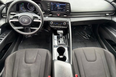 2022 Hyundai Elantra Hybrid Blue