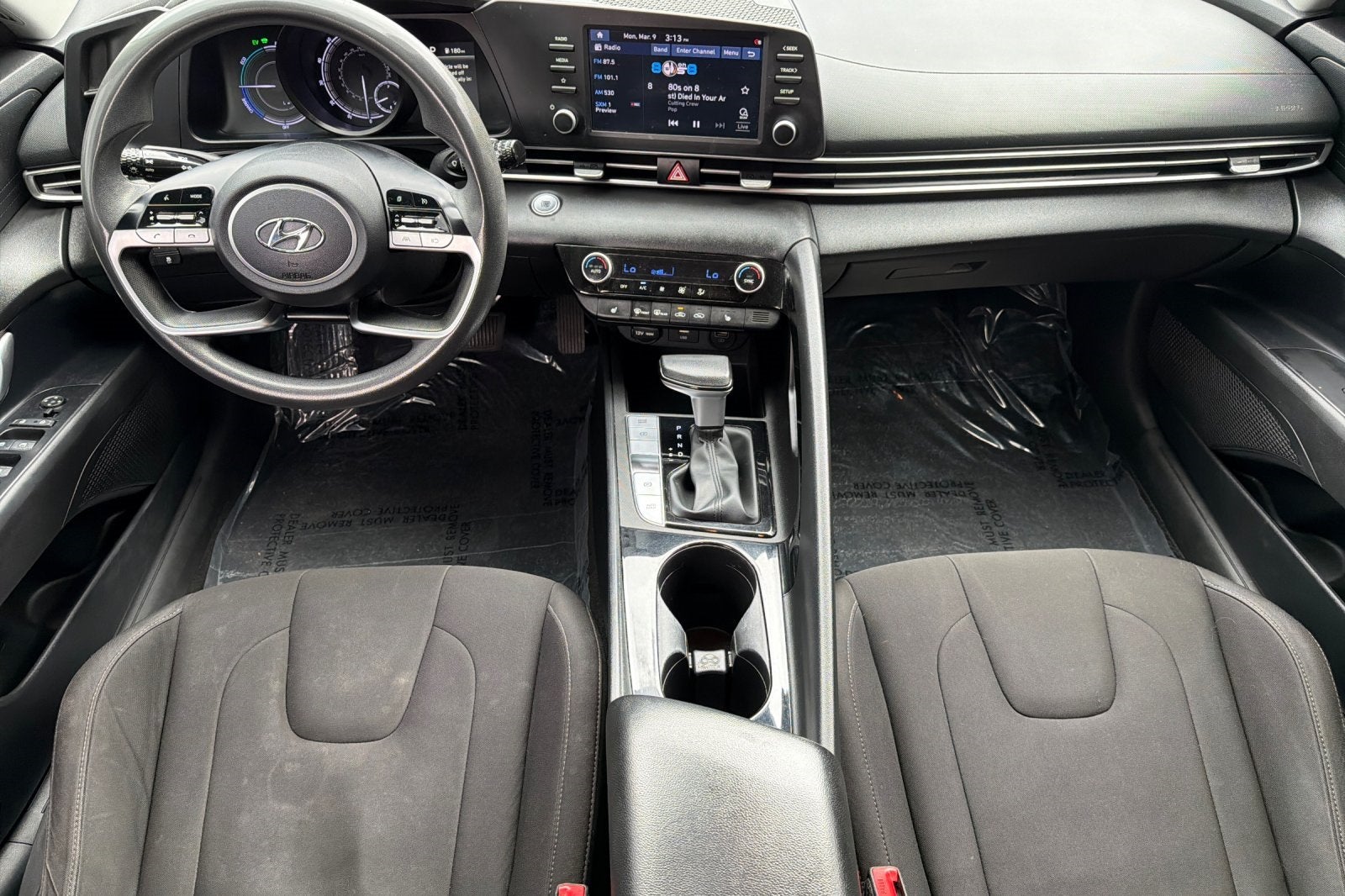 2022 Hyundai Elantra Hybrid Blue