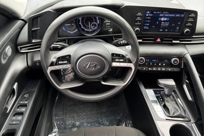 2022 Hyundai Elantra Hybrid Blue