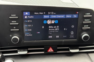 2022 Hyundai Elantra Hybrid Blue