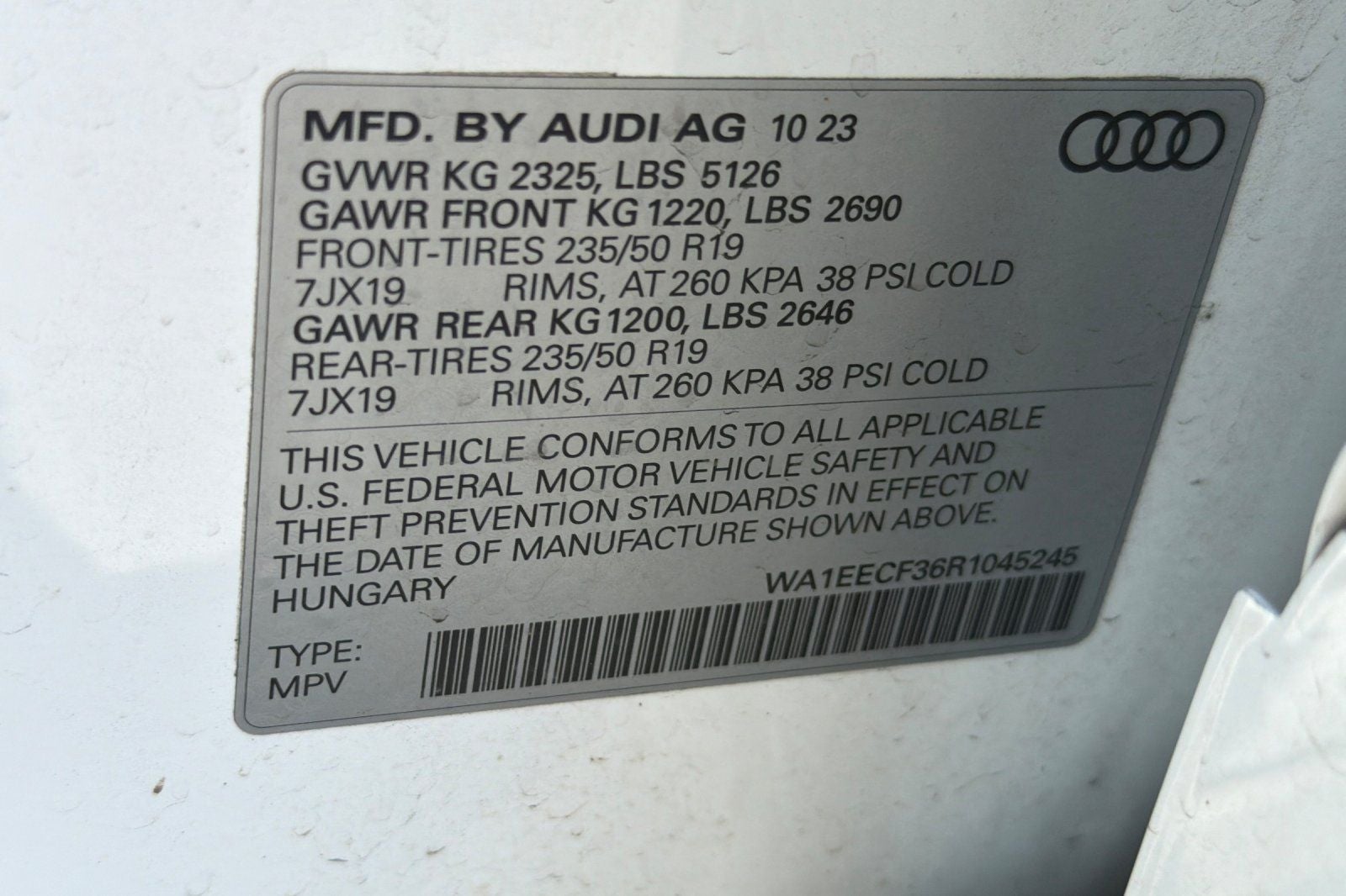 2024 Audi Q3 Premium Plus S Line quattro