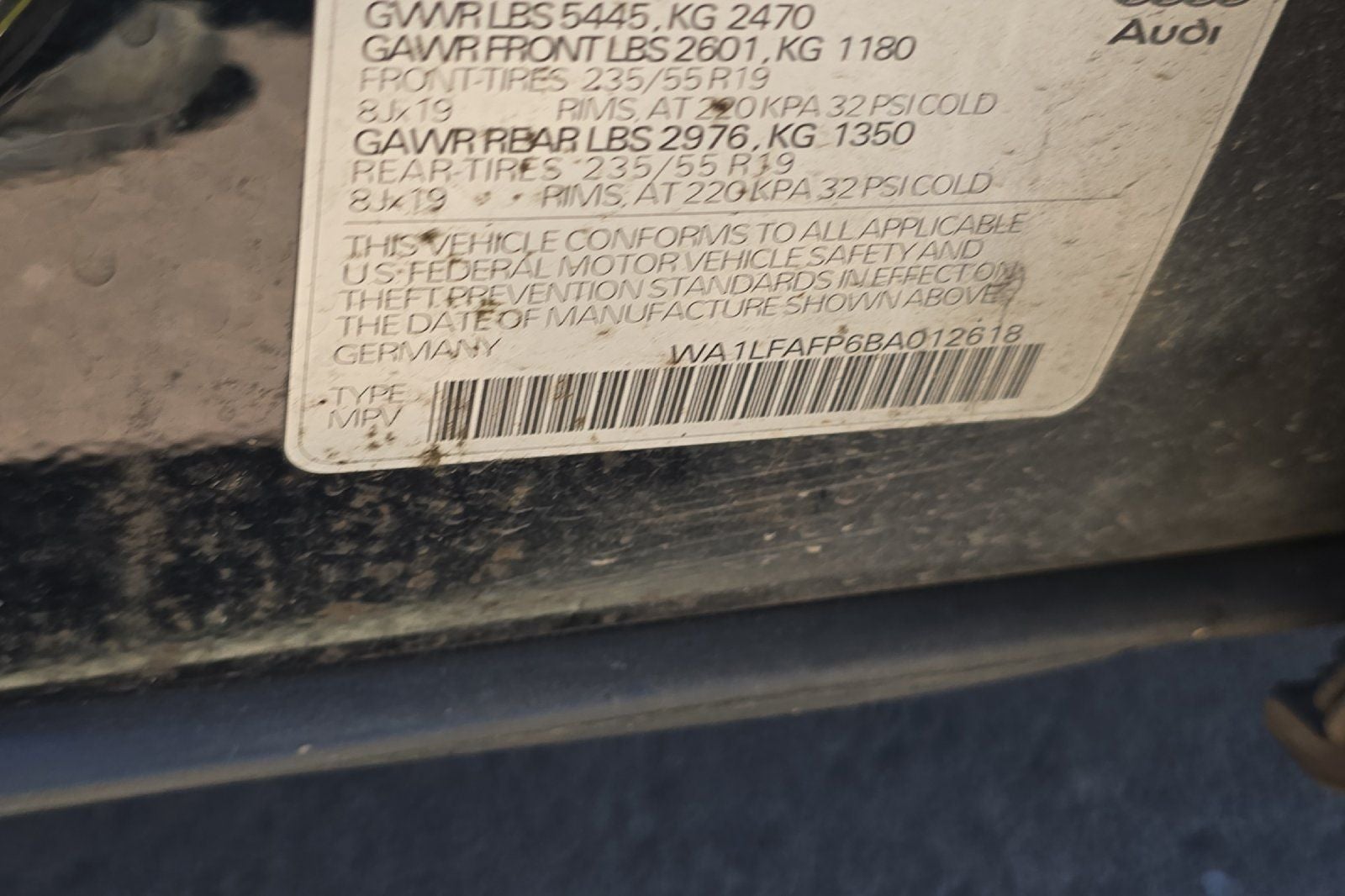 2011 Audi Q5 2.0T Premium quattro