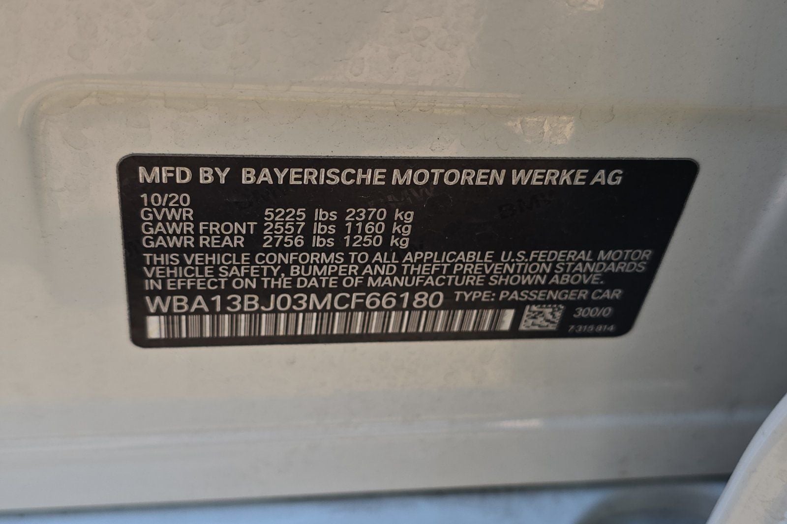 2021 BMW 5 Series 530i xDrive