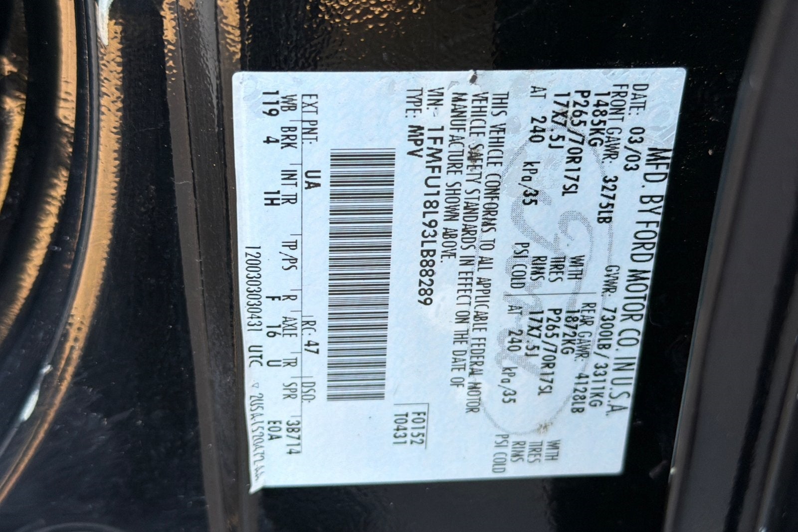 2003 Ford Expedition Eddie Bauer