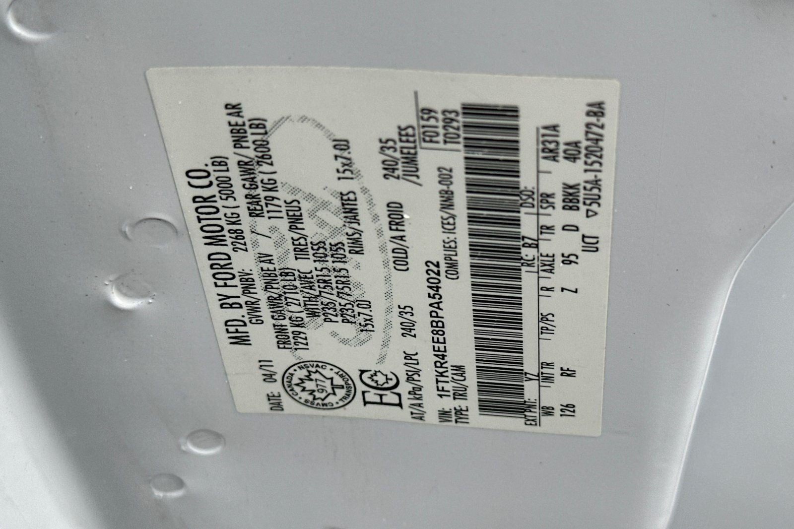 2011 Ford Ranger Sport