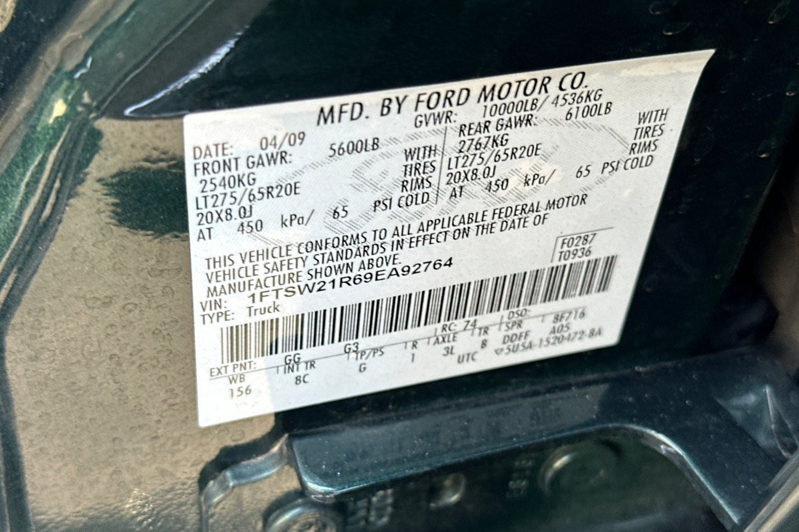 2009 Ford F-250SD Base