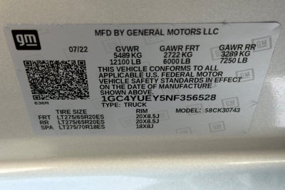 2022 Chevrolet Silverado 3500HD LTZ