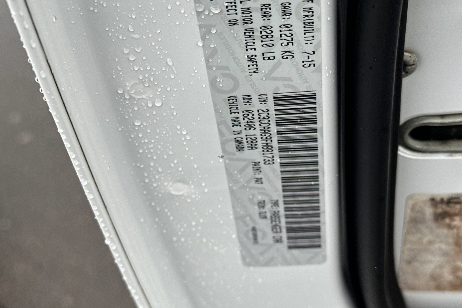 2015 Chrysler 300 Limited