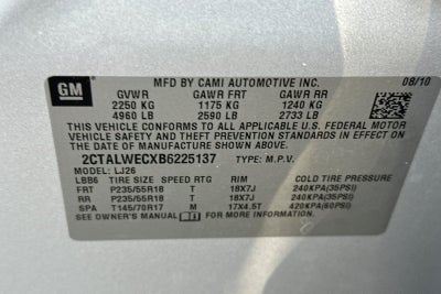 2011 GMC Terrain SLT-2