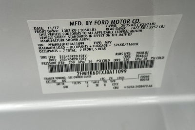 2018 Ford Flex Limited